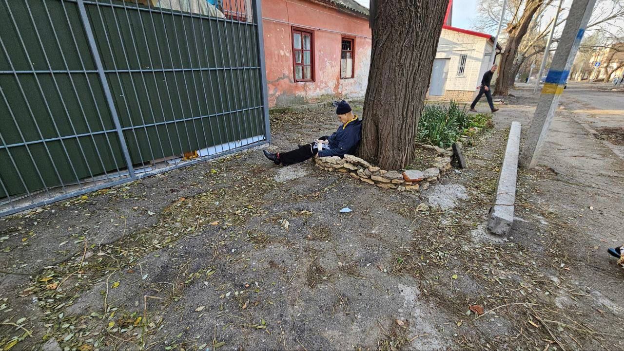 Жертва російського обстрілу Жертва російського обстрілу