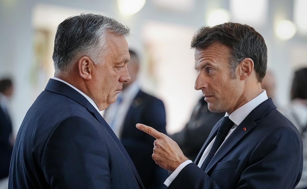 Макрону не вдалося вмовити Орбана Макрону не вдалося вмовити Орбана