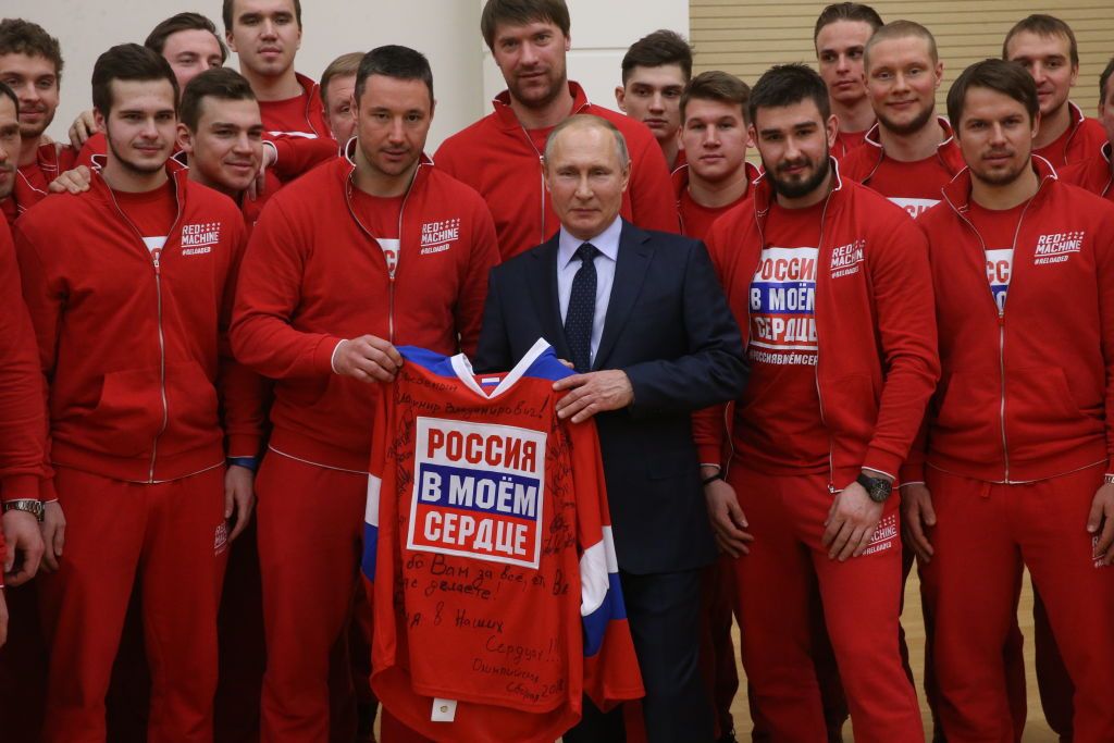 В росії спорт давно перетворився на елемент пропаганди. Фото: Getty Images