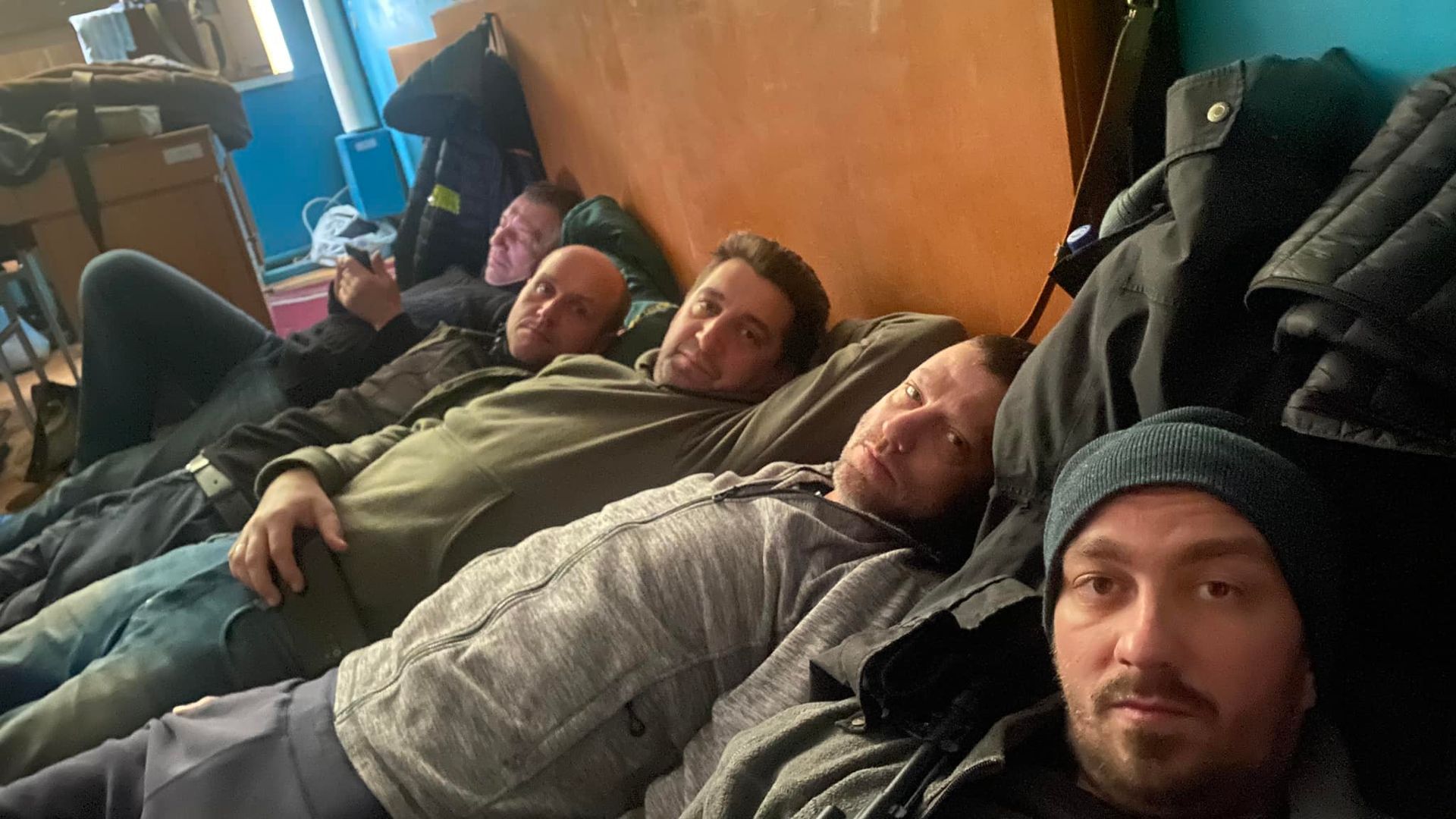 Андрей Павленко с побратимами Андрей Павленко с побратимами