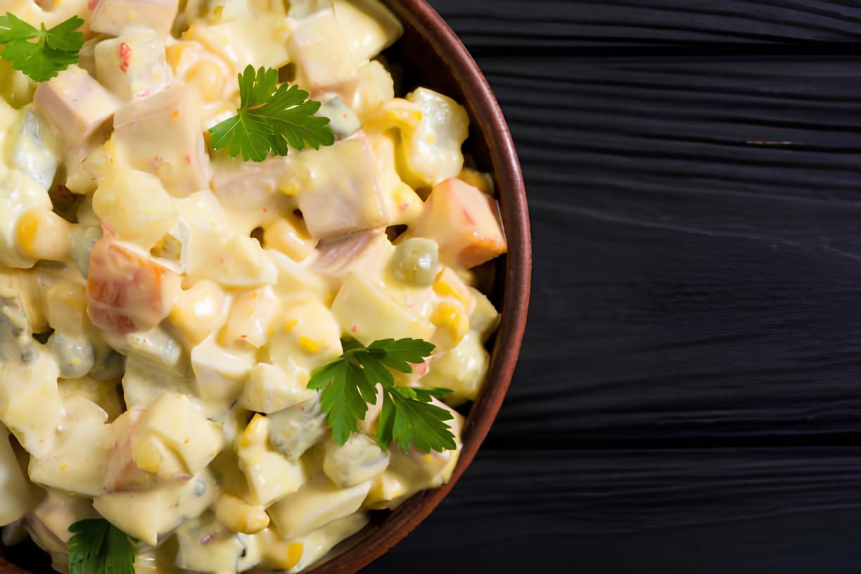 Приготовьте майонез для салата  Приготовьте майонез для салата