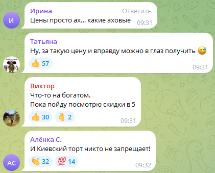 Під постом Симоньян росіяни обурюються цінами на продукти в рф Під постом Симоньян росіяни обурюються цінами на продукти в рф
