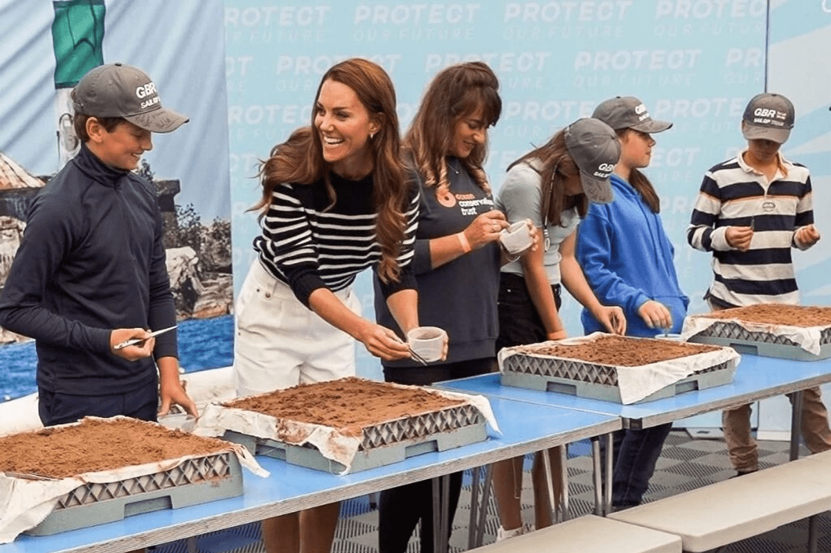 Кейт Миддлтон волнуют морские водоросли