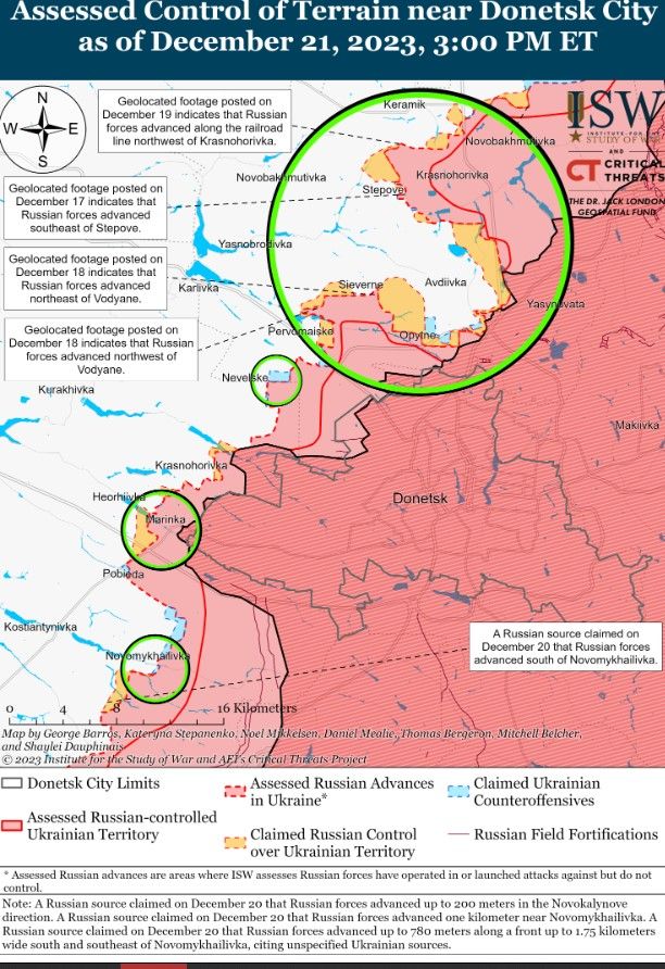 Ворог не полишає спроб захоплення Авдіївки Ворог не полишає спроб захоплення Авдіївки