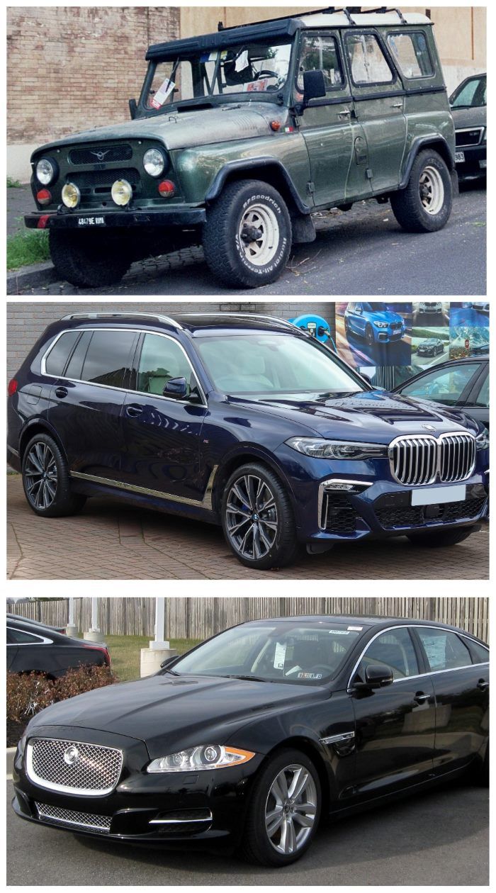 "Старий" автопарк депутата Касая: УАЗ 31514, BMW X7, Jaguar XJ