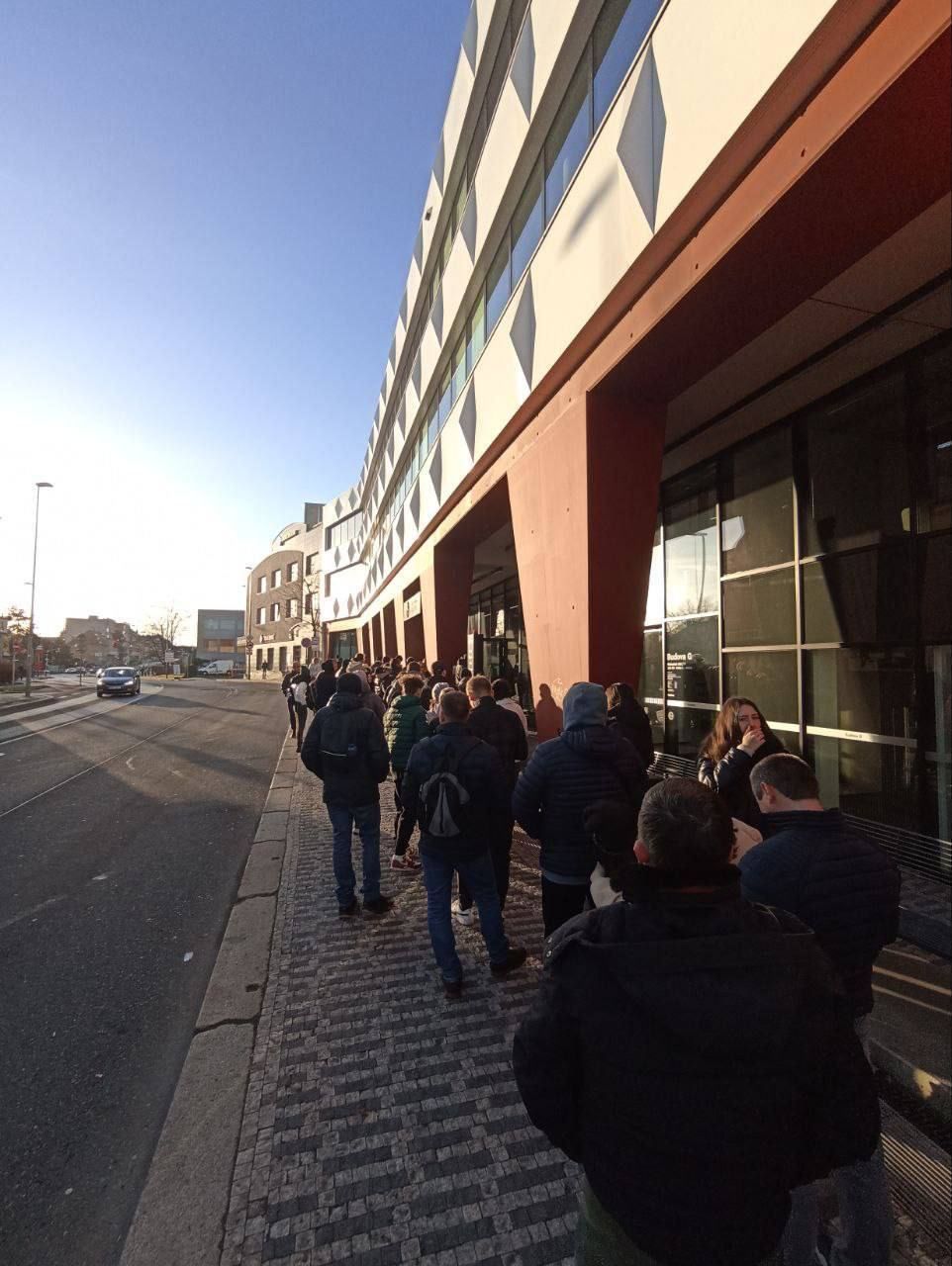 Черга в Празі Черга в Празі