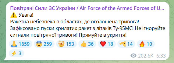 Росія атакує Україну ракетами, у Дніпрі та Харкові лунають вибухи: що відомо 4