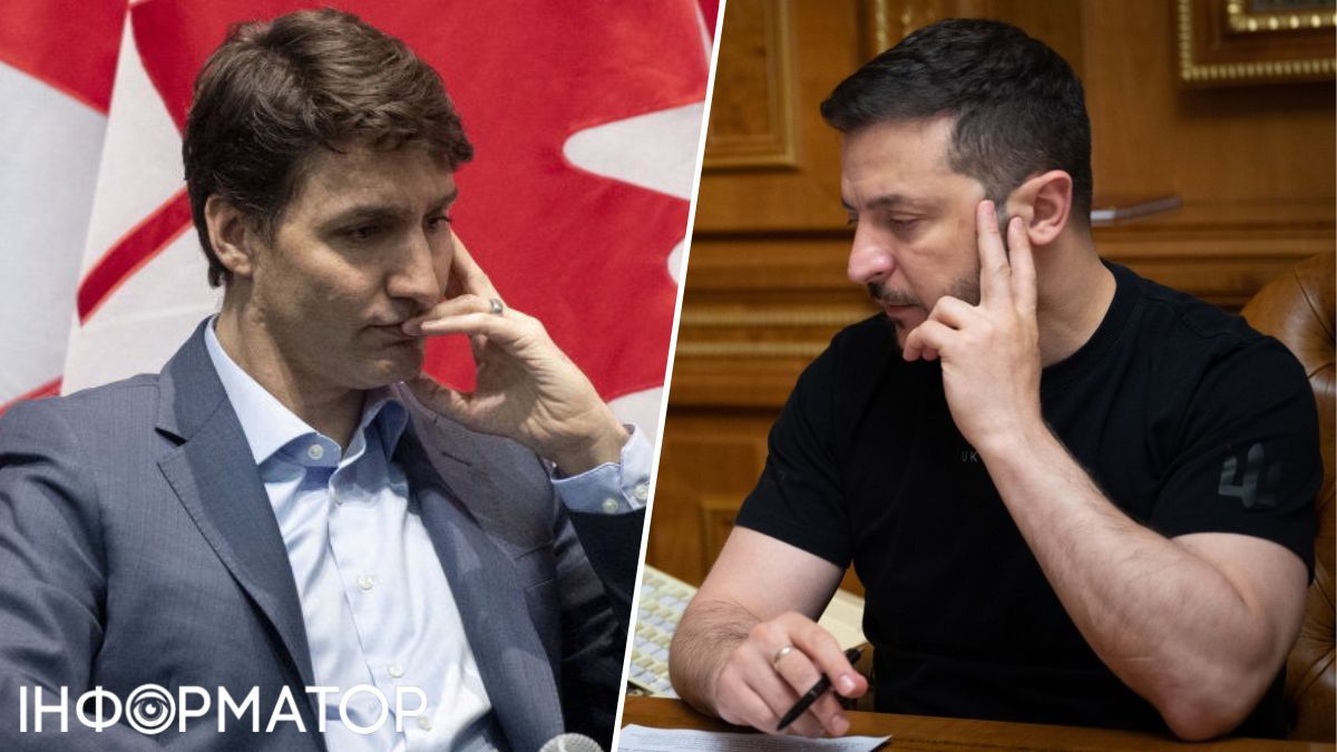 Володмир Зеленський, Джастін Трюдо