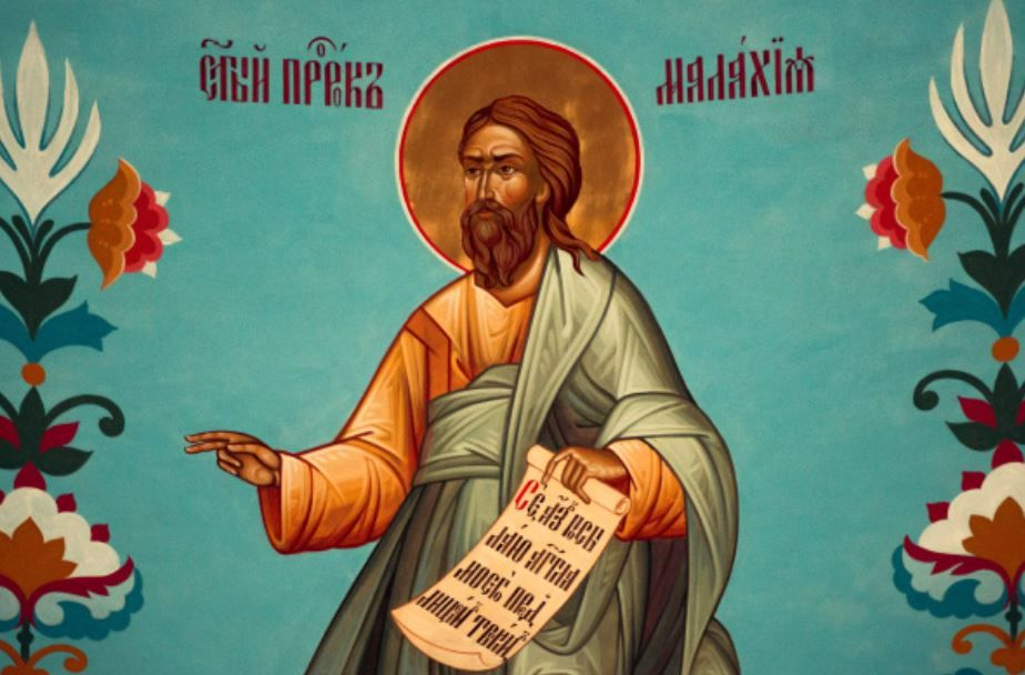 Святий пророк Малахія жив за чотири століття до Різдва Христового.