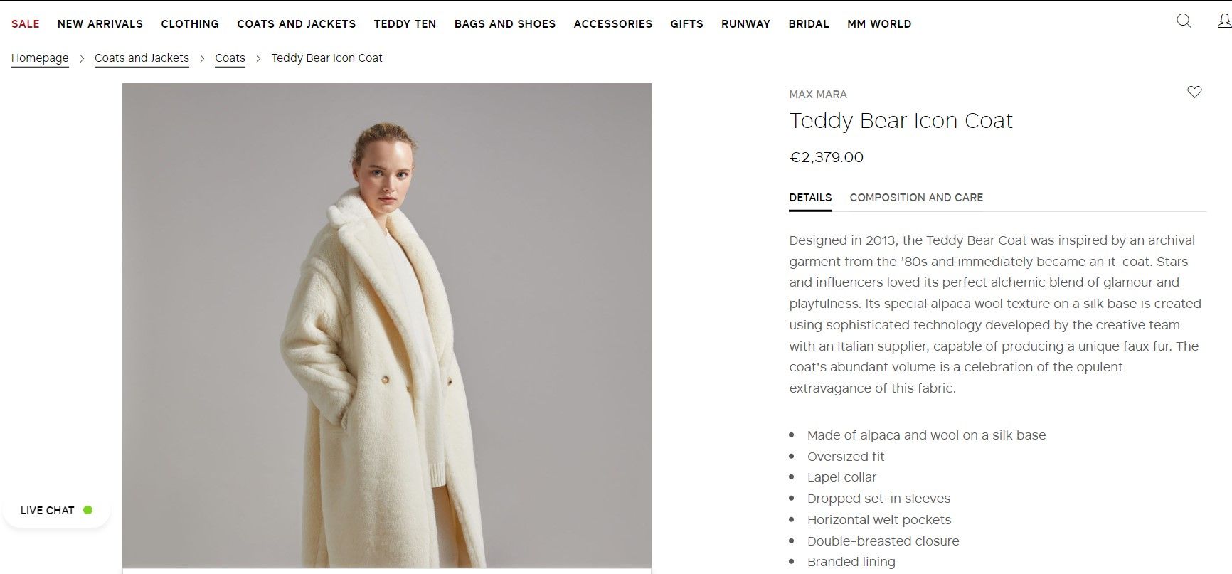Клиентам Max Mara в континентальной Европе повезло больше - там возьмут меньше Клиентам Max Mara в континентальной Европе повезло больше - там возьмут меньше