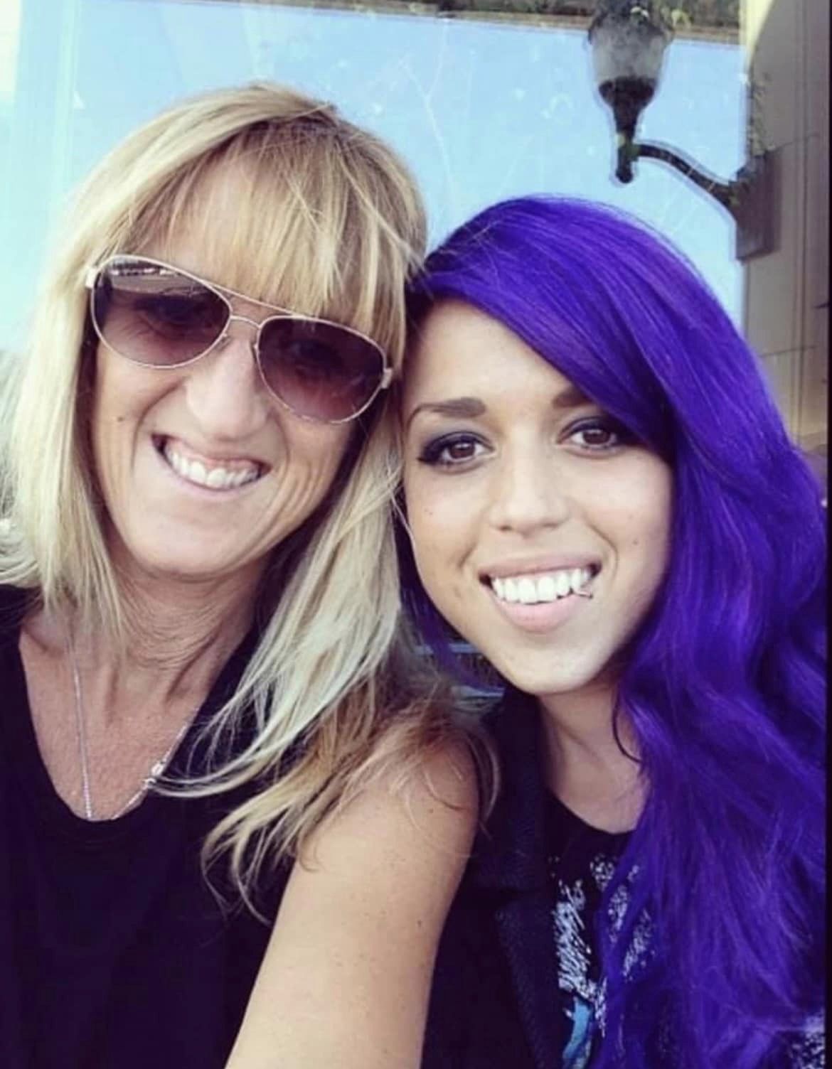 Бриджит Дион с дочерью Ким