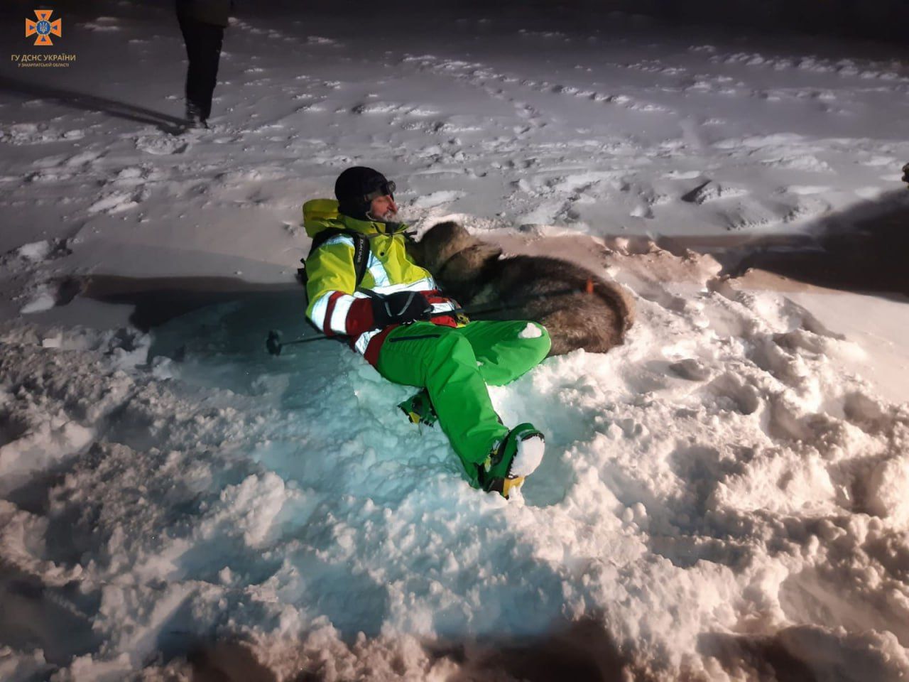 Рятувальна операція на Закарпатті Рятувальна операція на Закарпатті