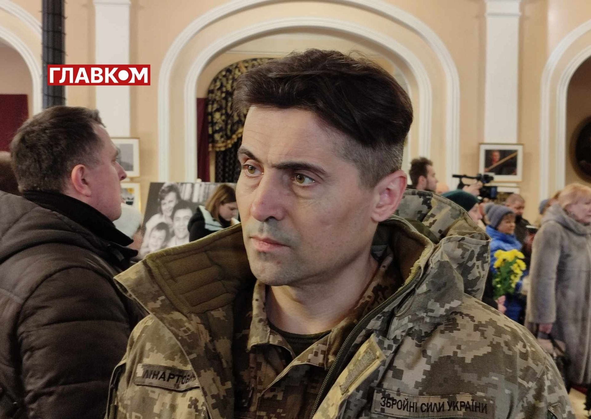 Актор, захисник України Дмитро Лінартович Актор, захисник України Дмитро Лінартович