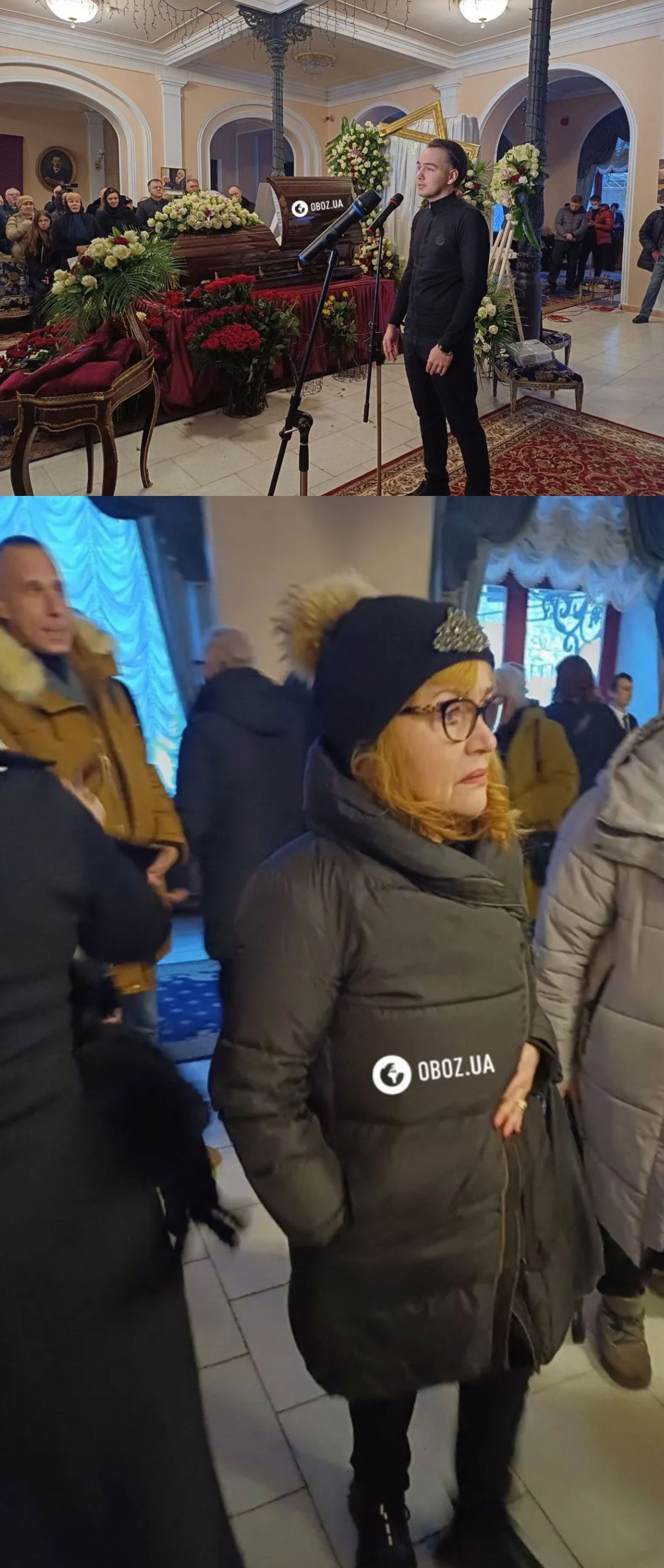 Онук Білоножка (верхнє фото) та Алла Кудлай Онук Білоножка (верхнє фото) та Алла Кудлай