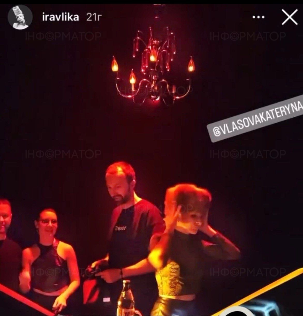 В Instagram на фронте, в реальности в клубе на вечеринке: выходные советника главы ОП Сергея Лещенко 3