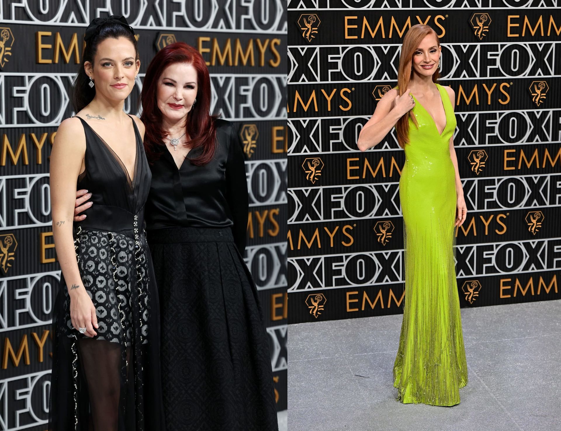 Джессика Честейн (справа) и 