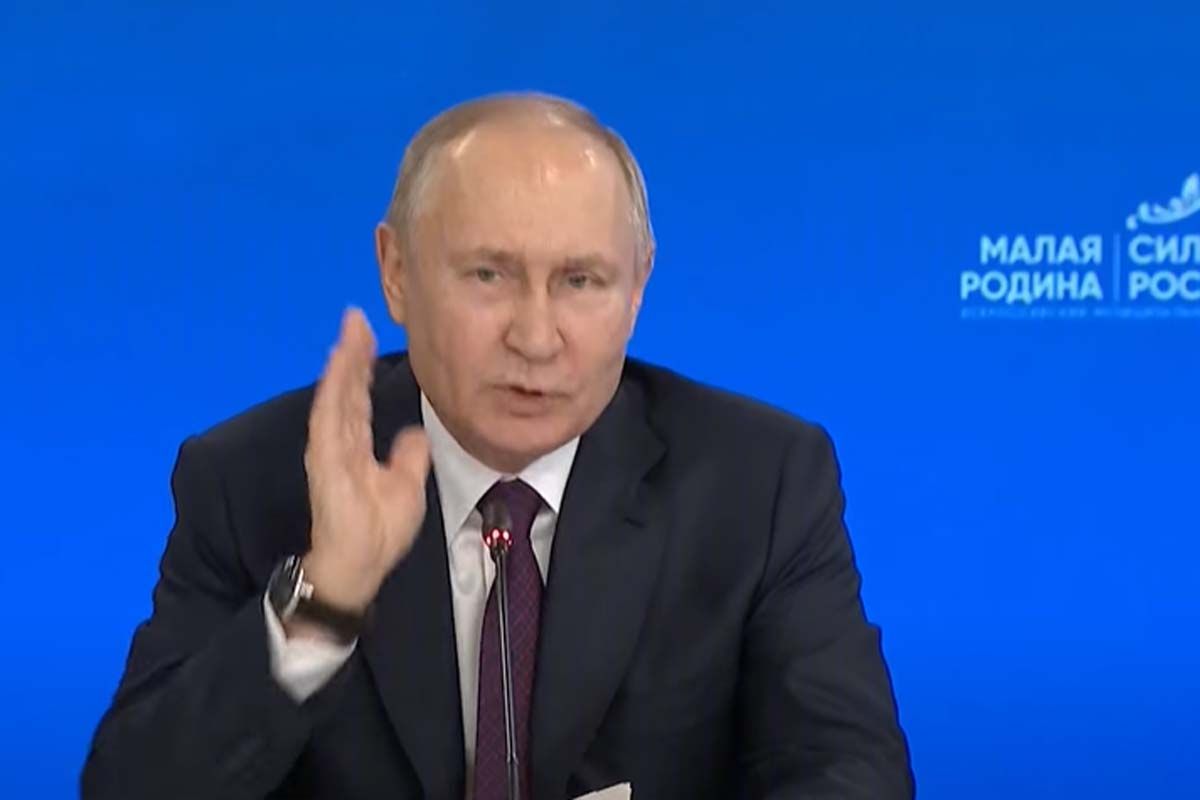 Путін каже, що вкраденого не поверне, але хоче перемовин. Фото з відкритих джерел Путін каже, що вкраденого не поверне, але хоче перемовин. Фото з відкритих джерел