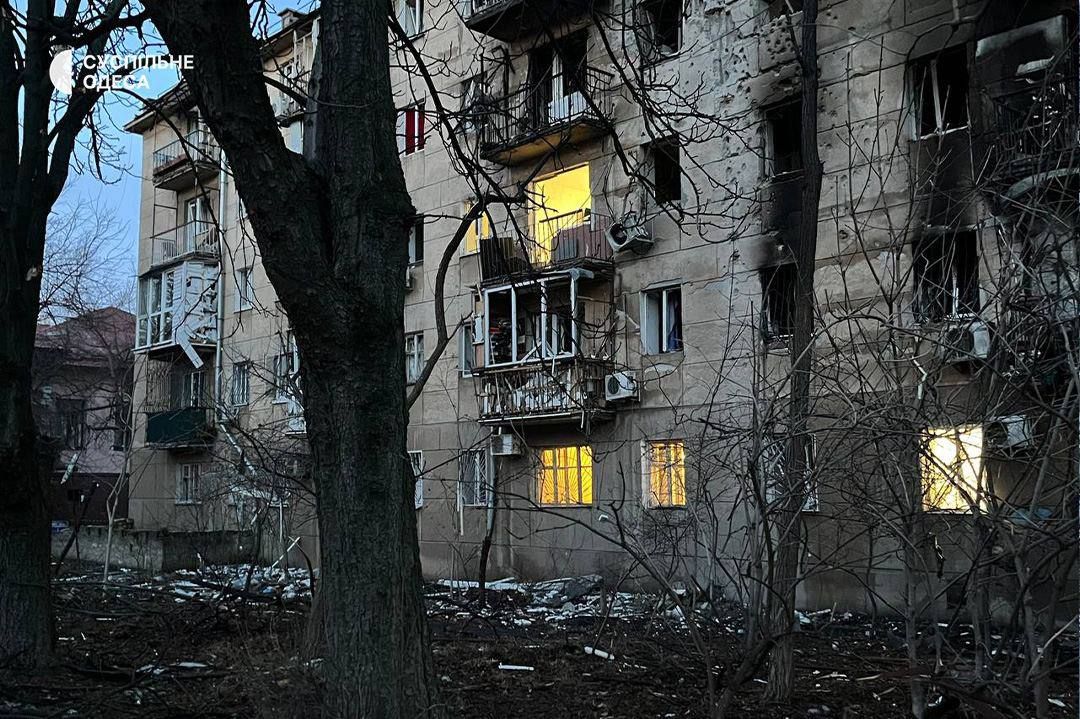 Последствия атаки по Одессе