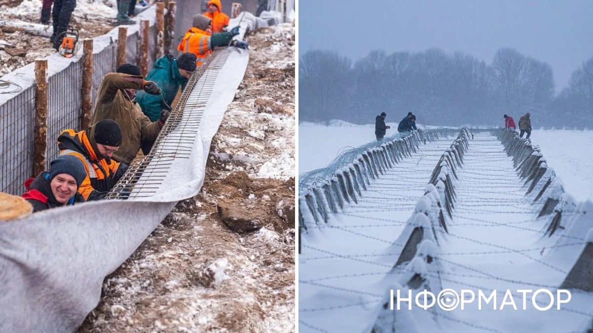 В Украине строят фортификационные сооружения от врага