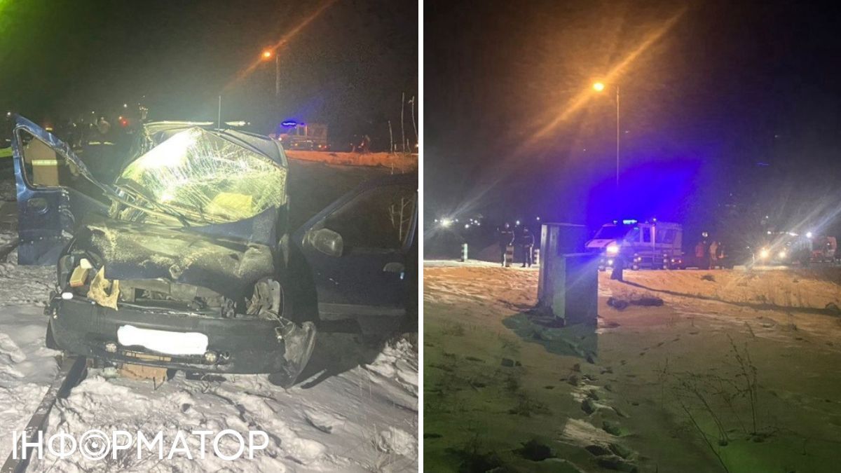 Поврежденный в ДТП автомобиль