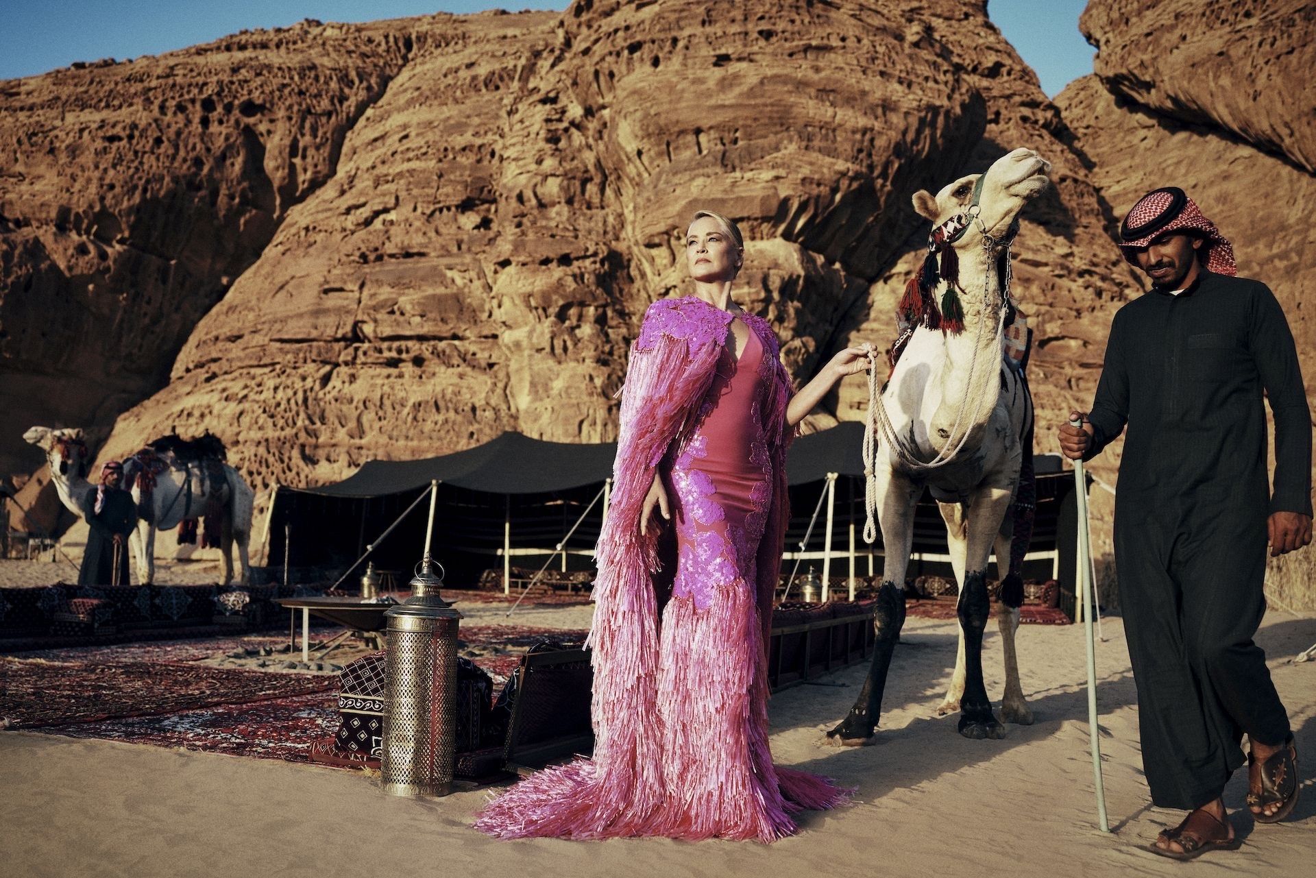 Шэрон Стоун. Фото: Harper's Bazaar