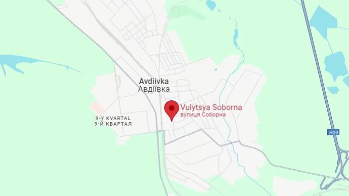 Вулиця Соборона на картах