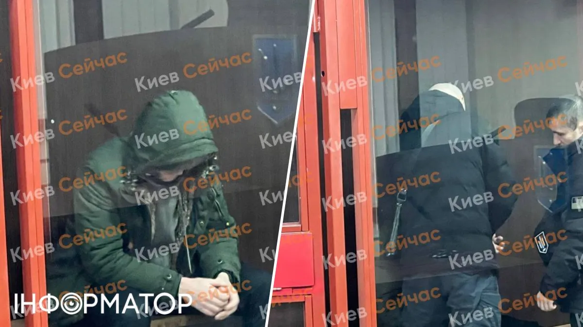 Гринкевич у залі суду Гринкевич у залі суду