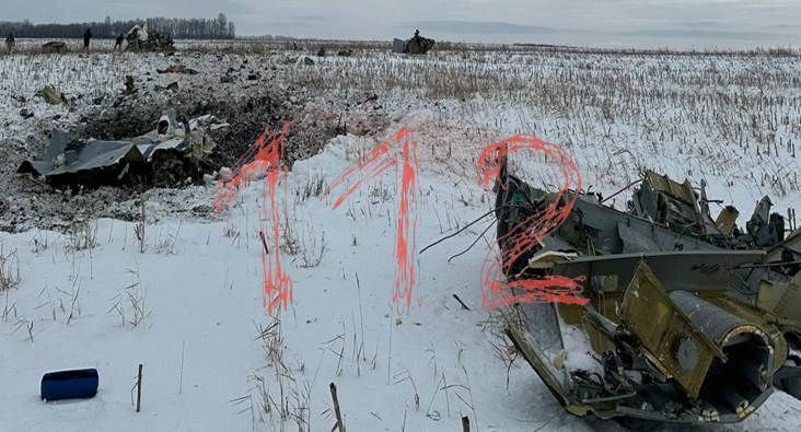 В Белгородской области упал российский военный самолет Ил-76: десятки погибших – видео 2