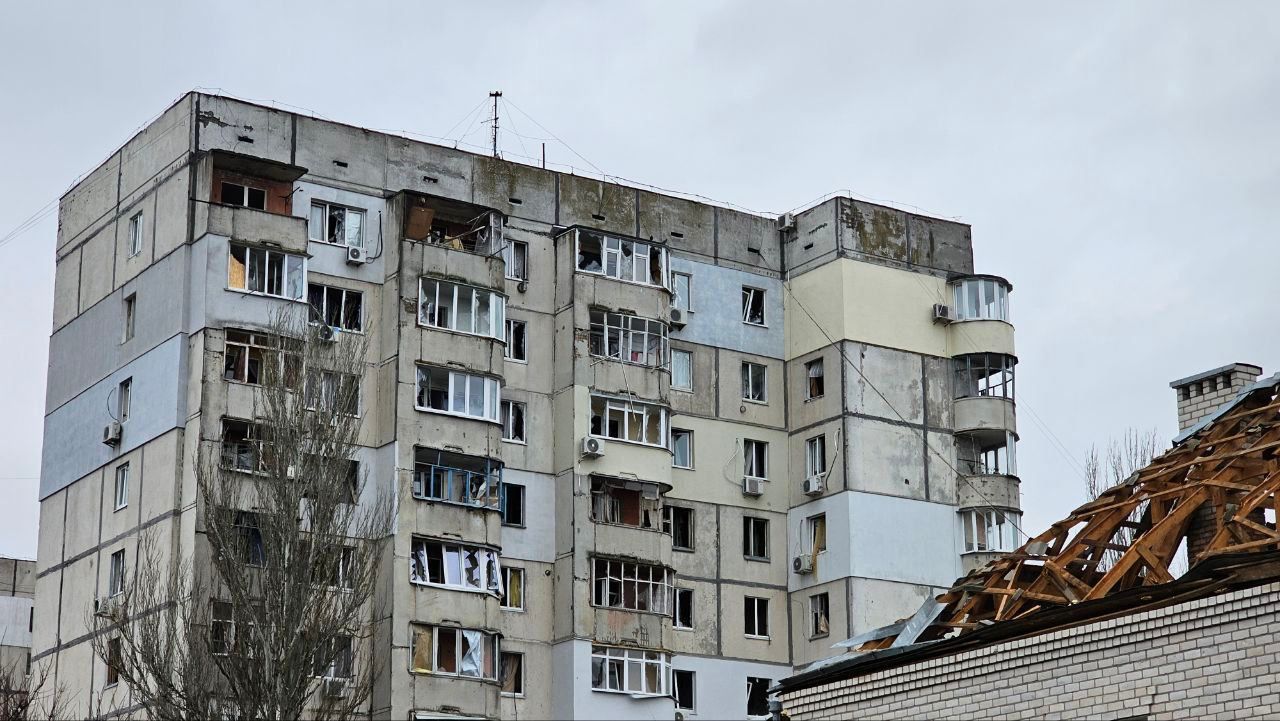 Последствия обстрела россиян 25 января. Фото: Александр Прокудин Последствия обстрела россиян 25 января. Фото: Александр Прокудин