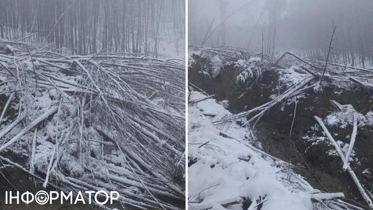 Закарпаття, зсув ґрунту