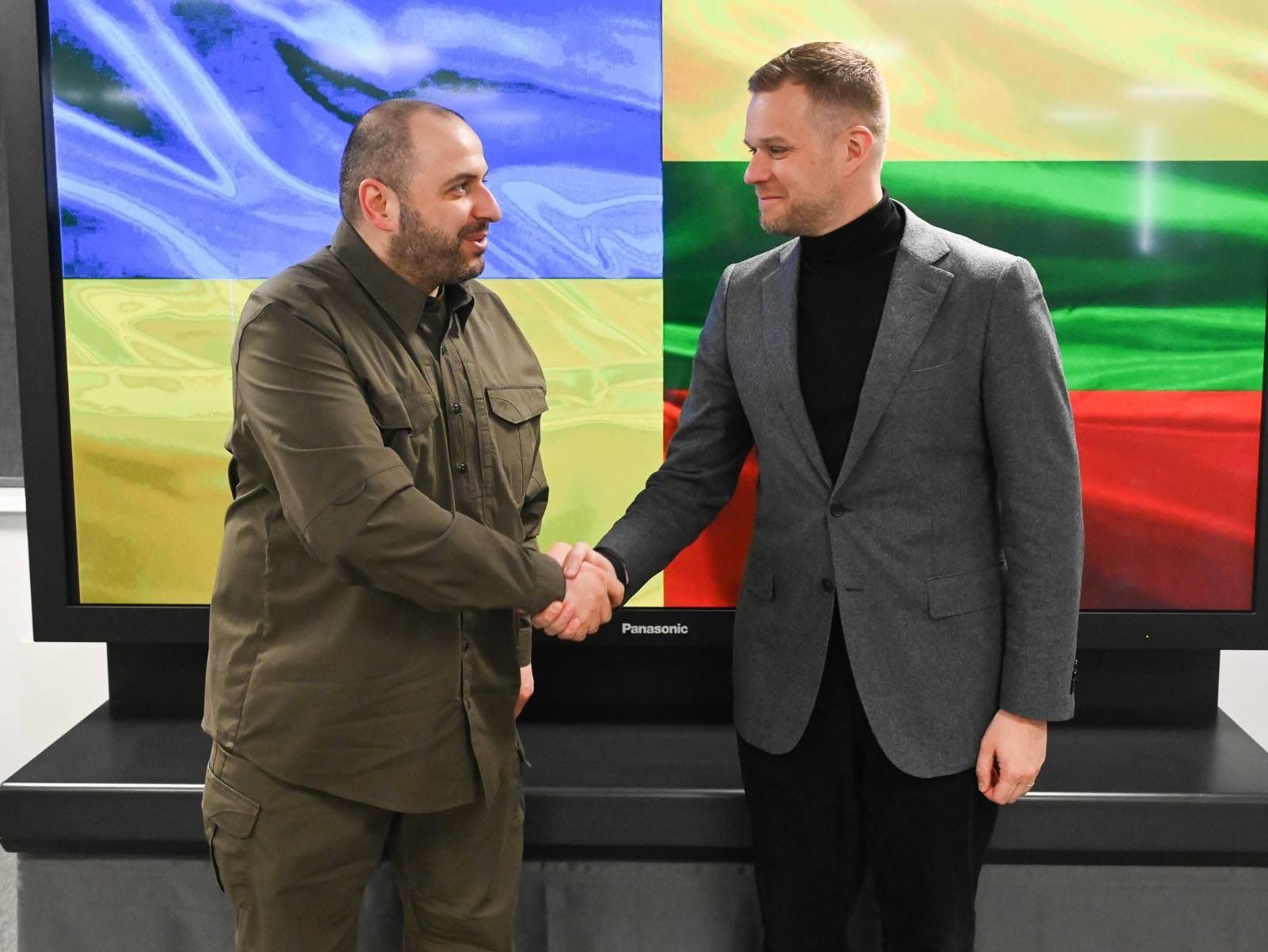 Рустем Умєров і Габріелюс Ландсбергіс