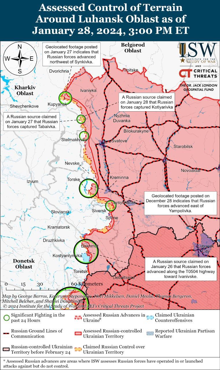 Карты боев в Харьковской и Луганской областях Карты боев в Харьковской и Луганской областях