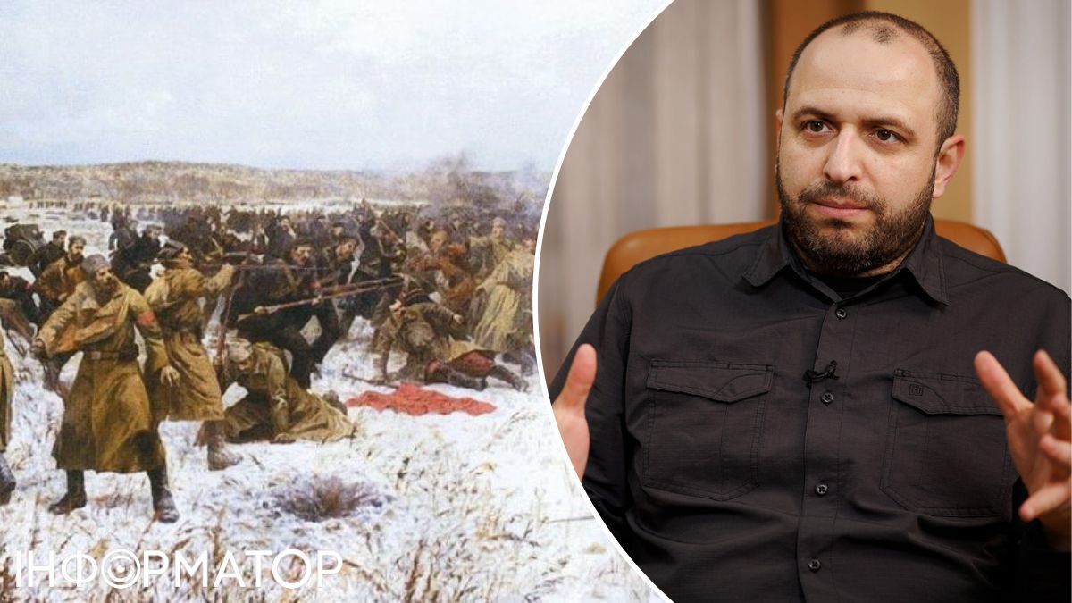 Рустем Умеров, Круты, бой под Крутами