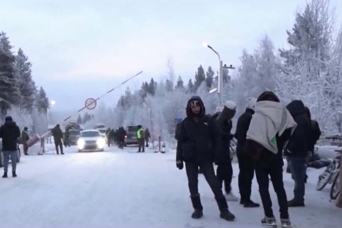 Россия направляет толпы нелегалов на границы Финляндии. Фото из открытых источников Россия направляет толпы нелегалов на границы Финляндии. Фото из открытых источников