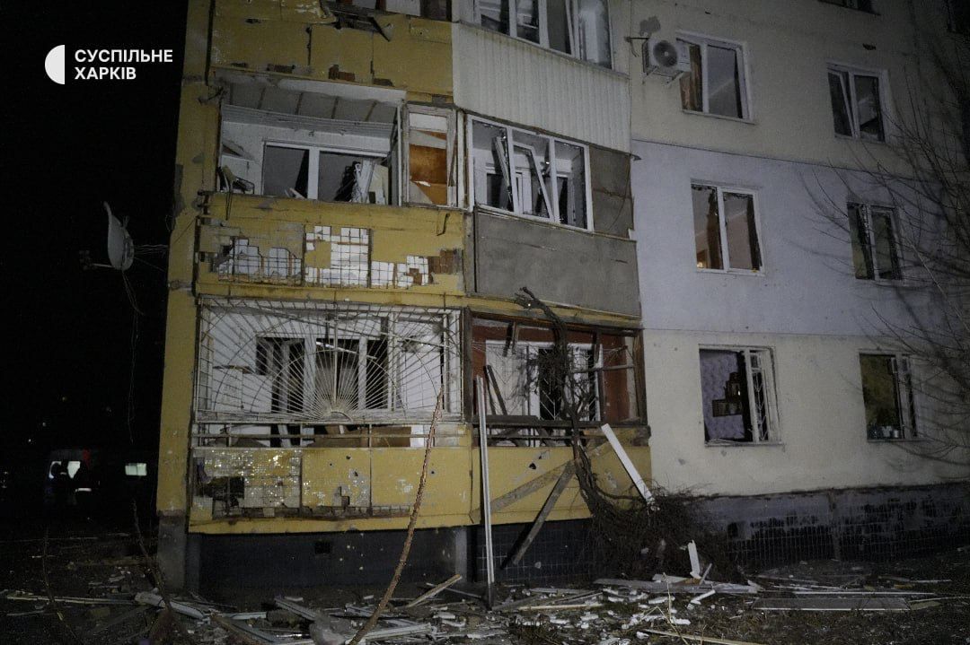Наслідки нічної атаки на Харків: поранені люди, зруйновані будинки - фото 2