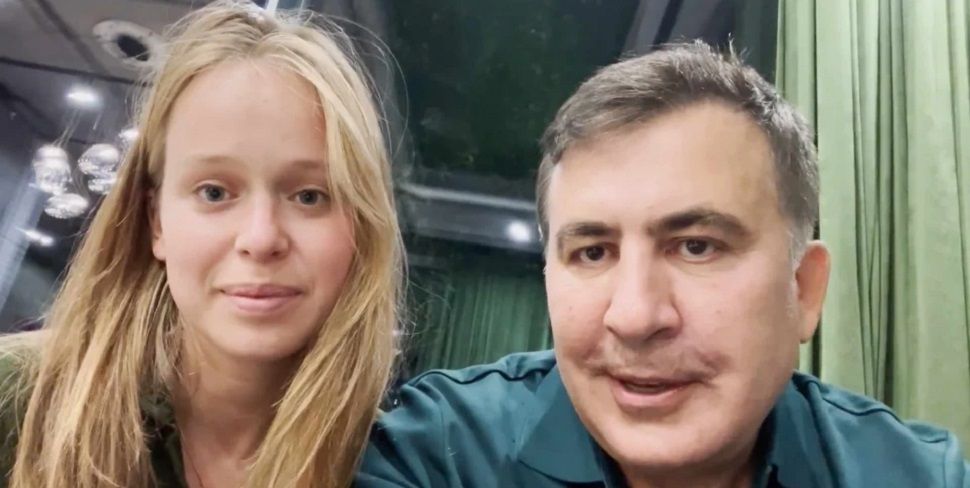 Елизавета Ясько и Михеил Саакашвили Елизавета Ясько и Михеил Саакашвили