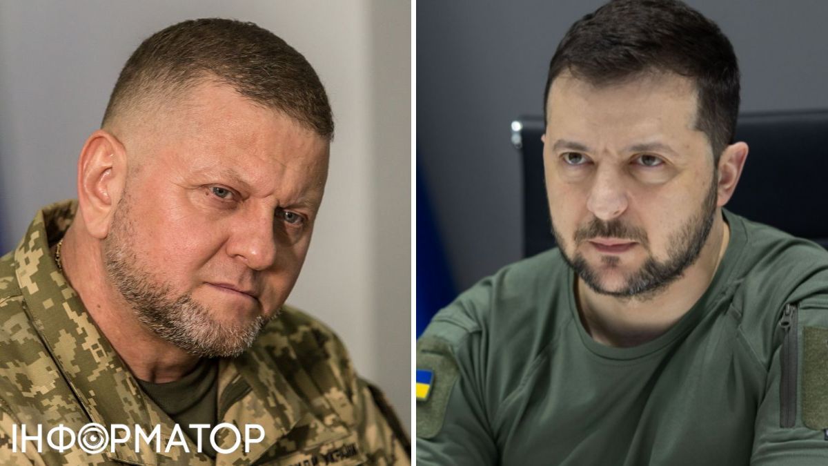 Володимир Зеленський та Валерій Залужний