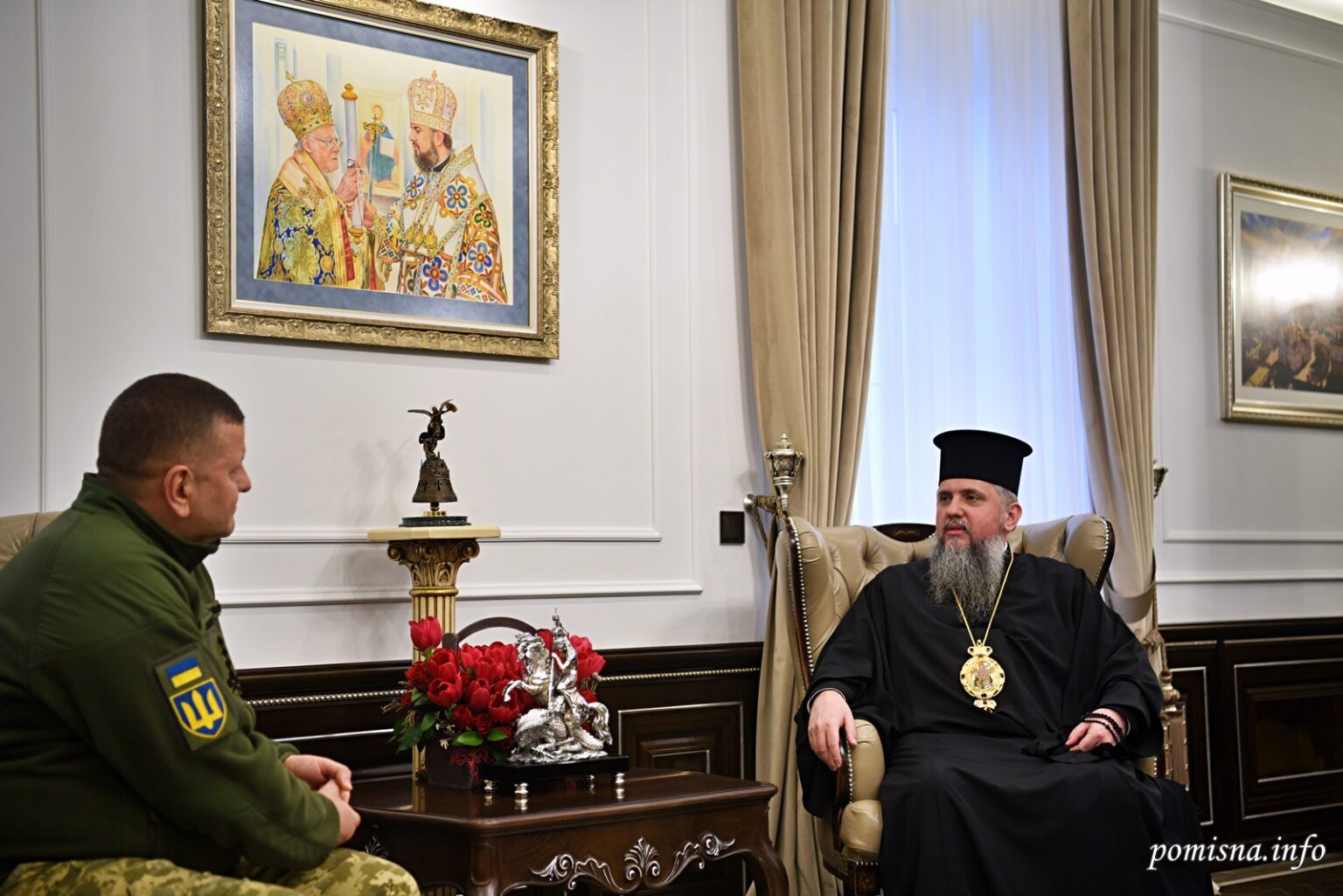 У ході зустрічі обговорено розвиток військового капеланства