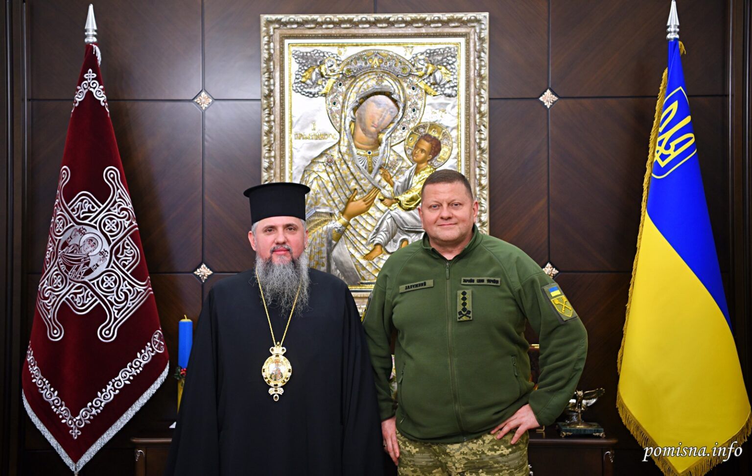 Залужний привітав Епіфанія з Днем народження