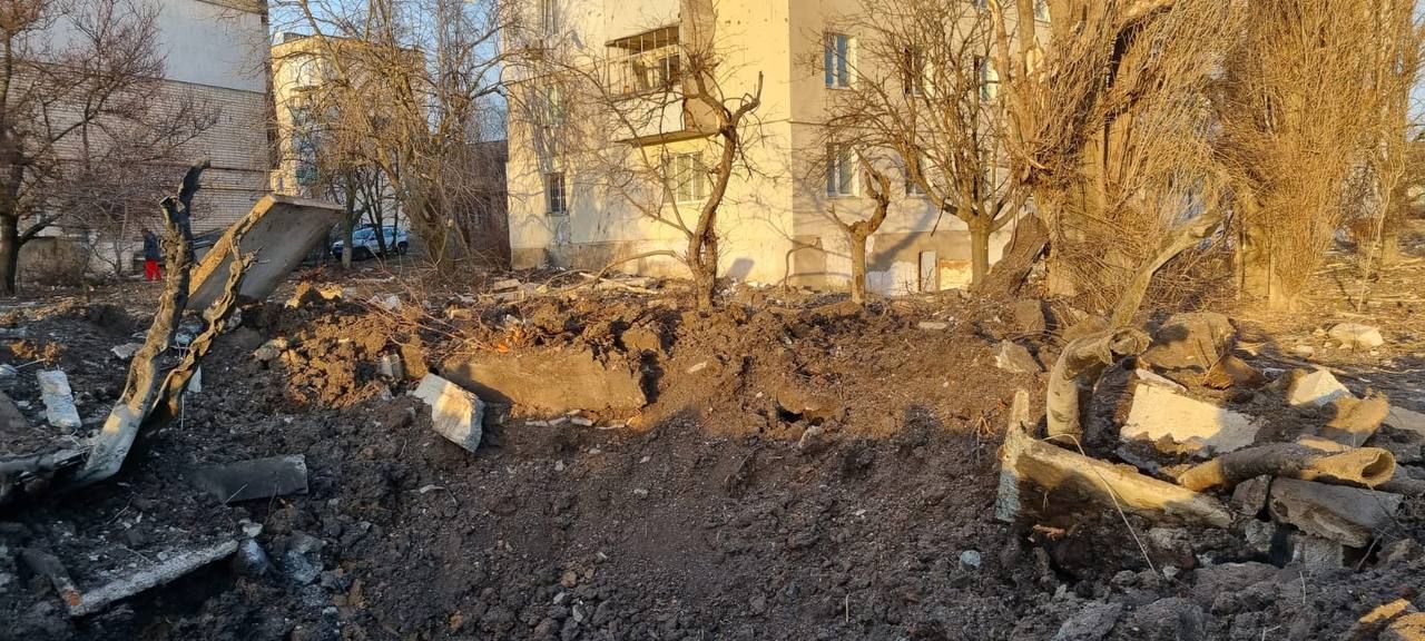 росіяни били по цивільній інфраструктурі Куп'янська ФАБами-500. Фото: О. Синєгубов росіяни били по цивільній інфраструктурі Куп'янська ФАБами-500. Фото: О. Синєгубов