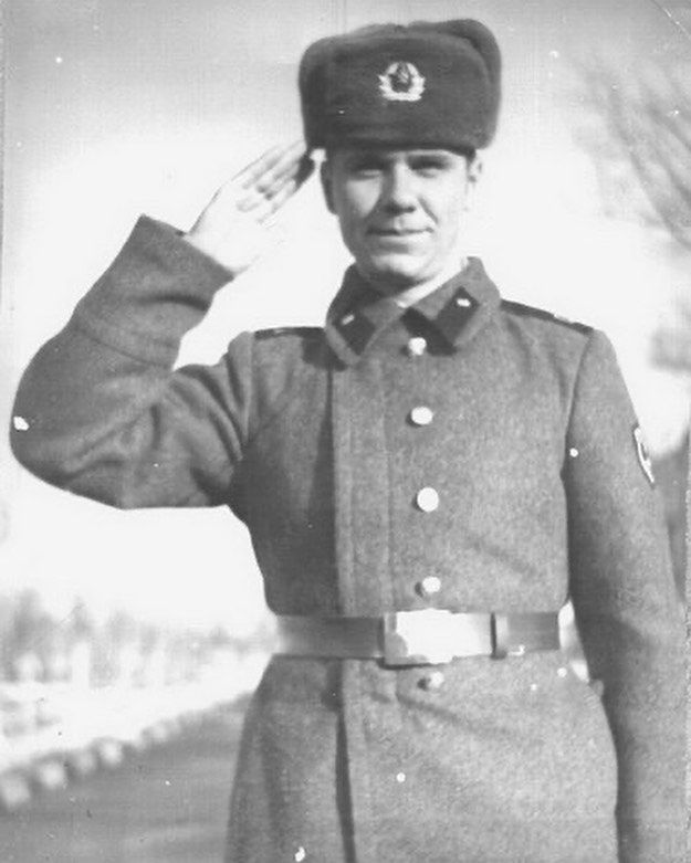 Павло Зібров  в армії