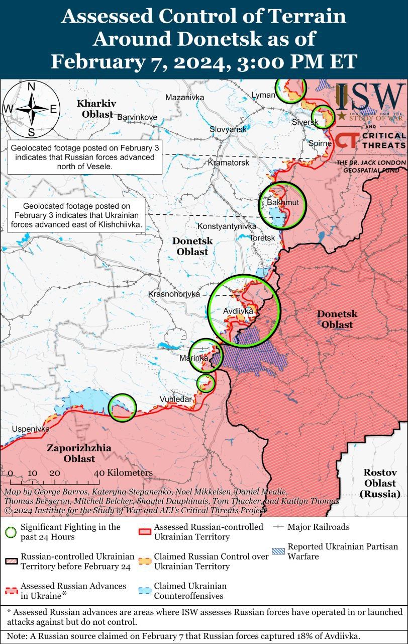 Карты боев в Донецкой области Карты боев в Донецкой области