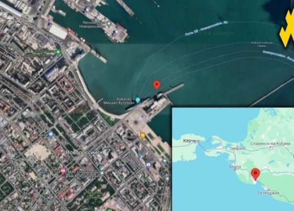 Місце дислокації кораблів Місце дислокації кораблів