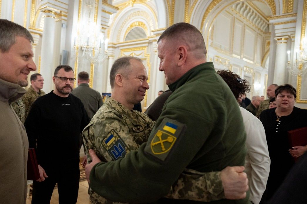 Валерій Залужний та Олександр Сирський Валерій Залужний та Олександр Сирський