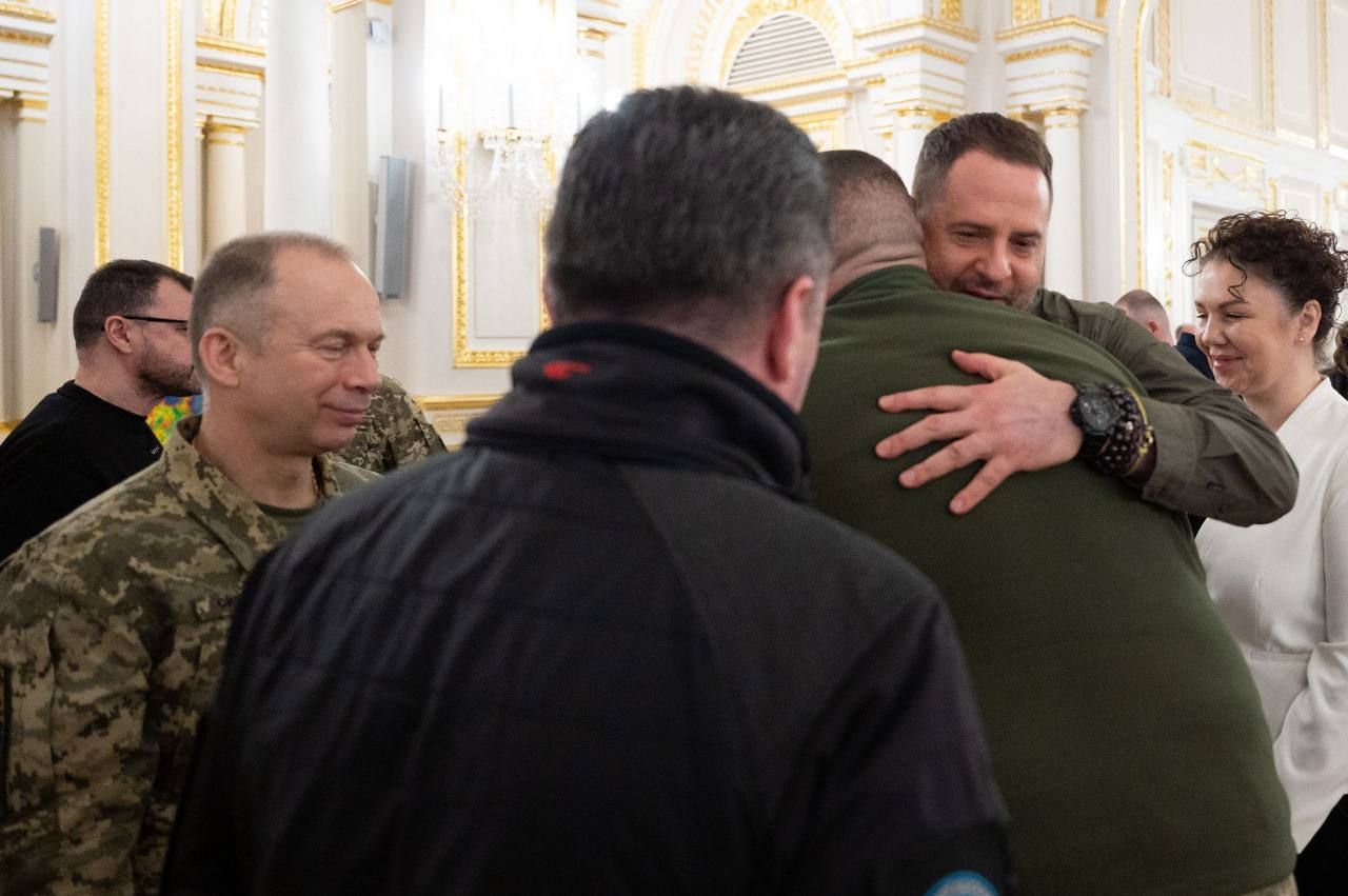 Валерій Залужний та Андрій Єрмак Валерій Залужний та Андрій Єрмак