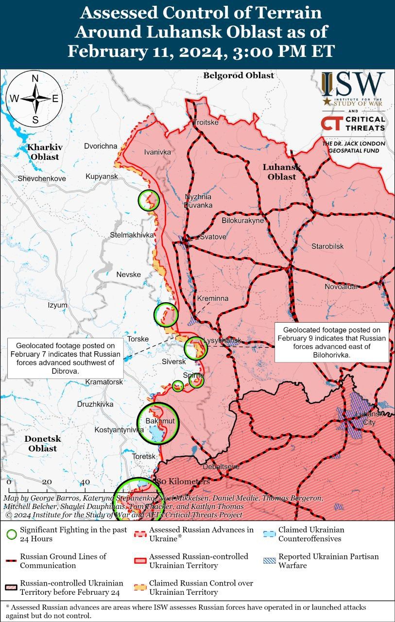 Карты боев в Харьковской и Луганской областях Карты боев в Харьковской и Луганской областях