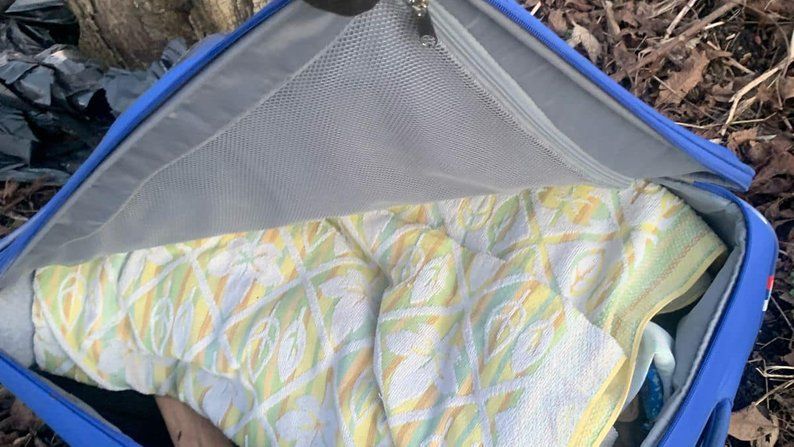 Труп у синій валізі: поліція Тернопільщини знайшла у парку тіло невідомої жінки 1