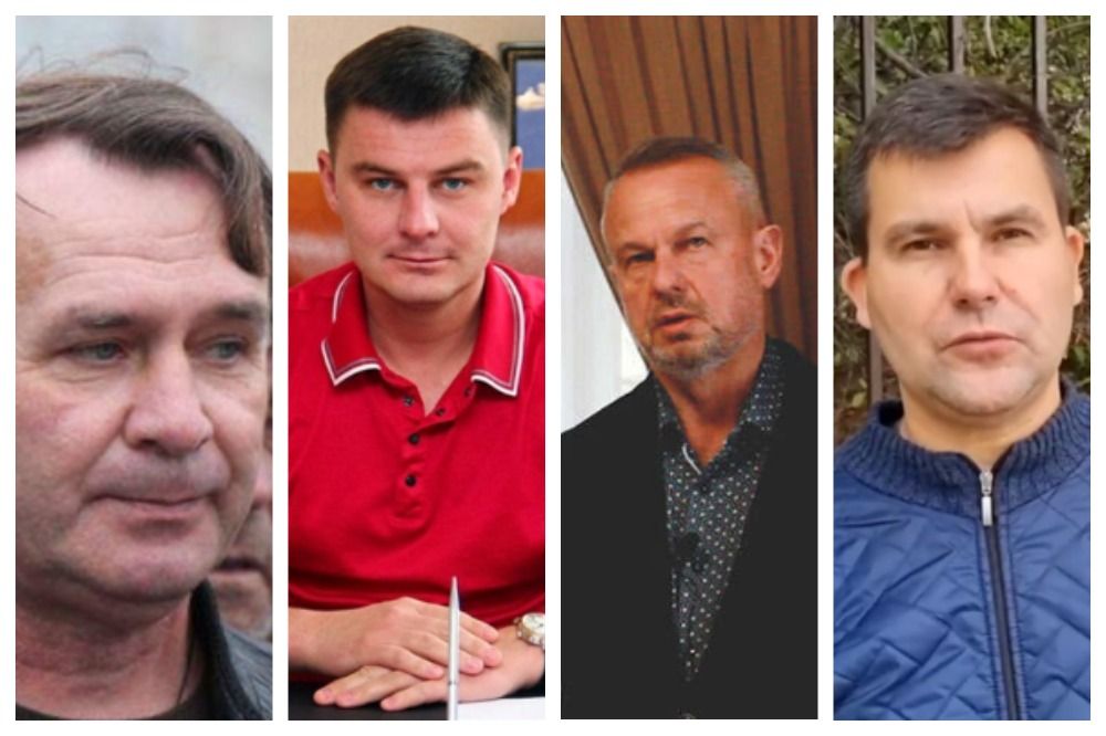 Георгій Кальонов, Ігор Семенчев-молодший, Володимир Леонтьєв та Сергій Черевко. Фото: "Мост" Георгій Кальонов, Ігор Семенчев-молодший, Володимир Леонтьєв та Сергій Черевко. Фото: "Мост"