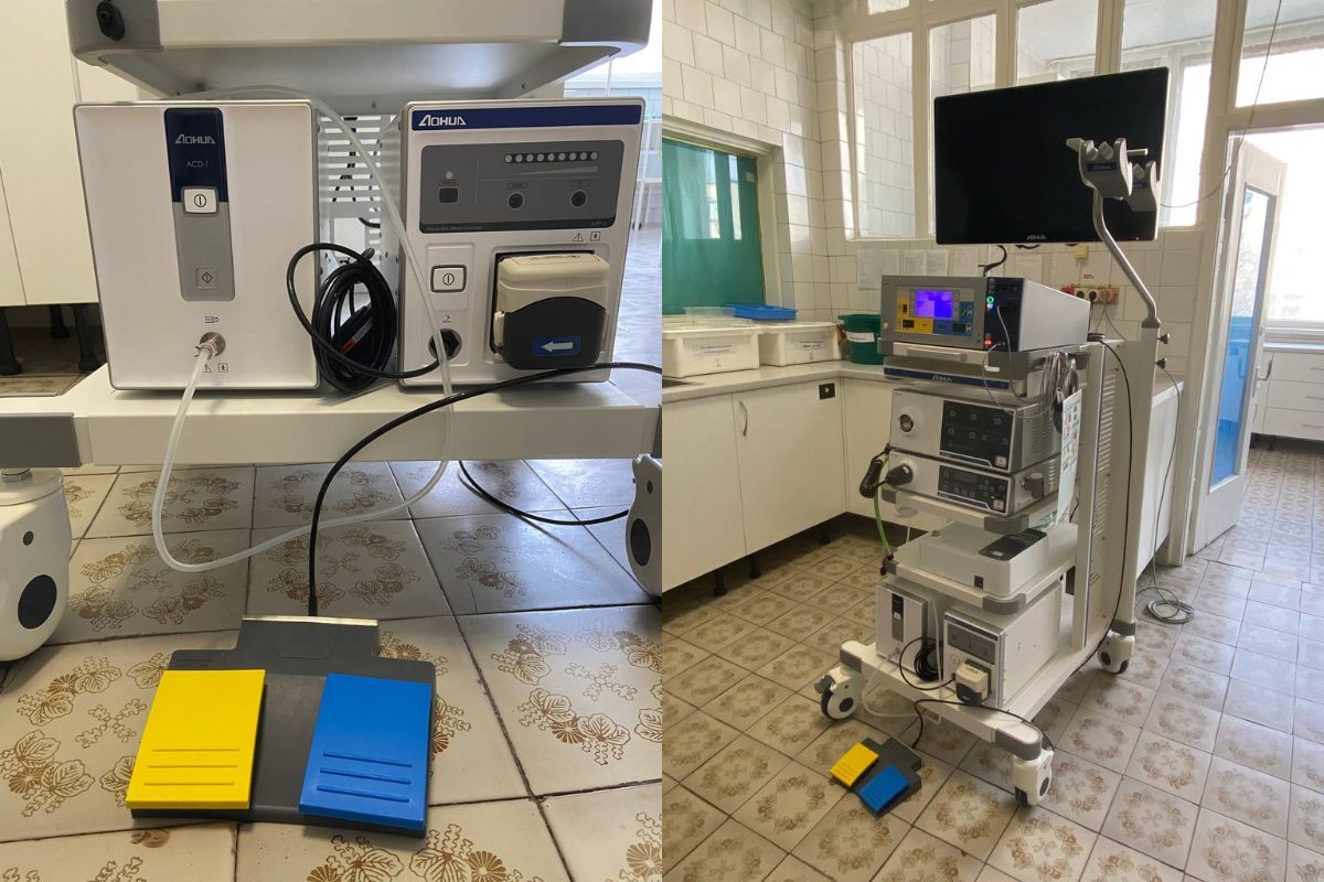 Загальна вартість переданого у Мечникова обладнання - 3 мільйони гривень