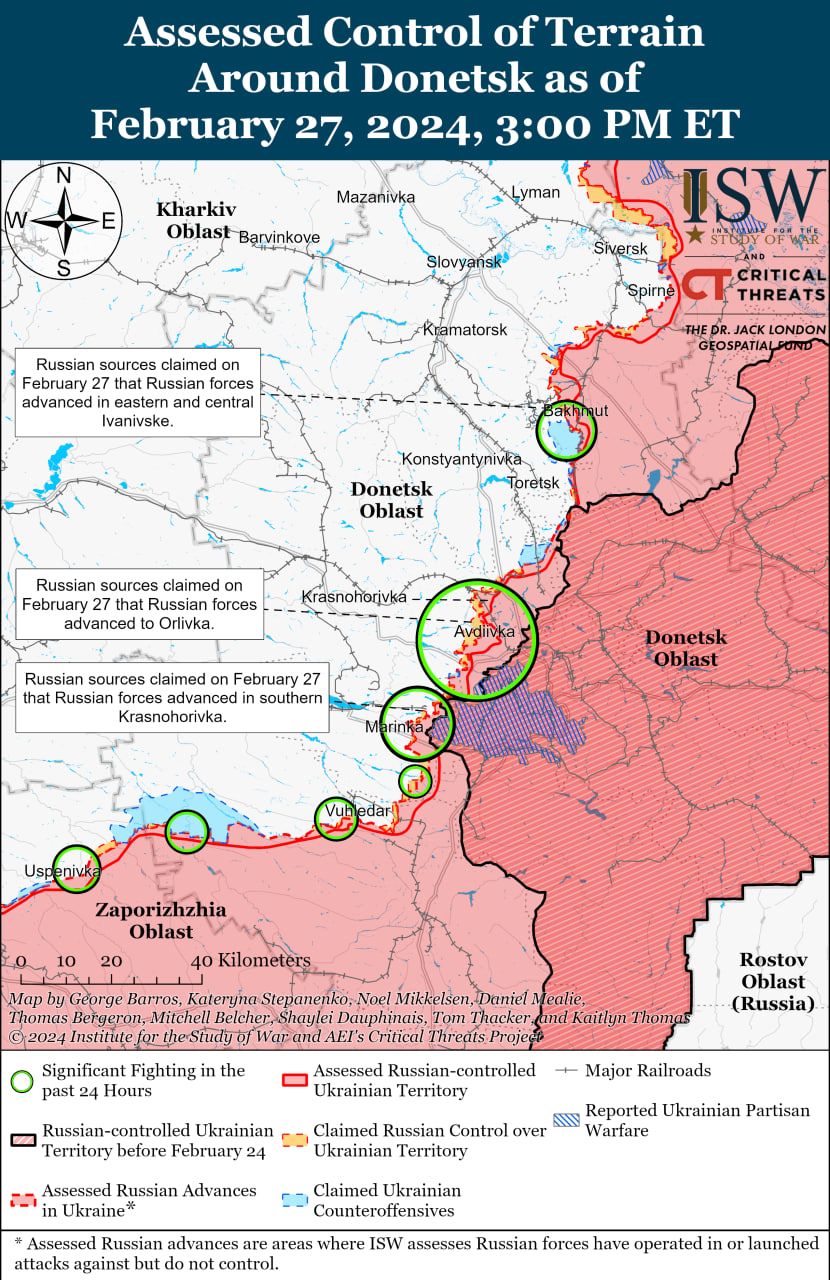 Карты боев в Донецкой области Карты боев в Донецкой области